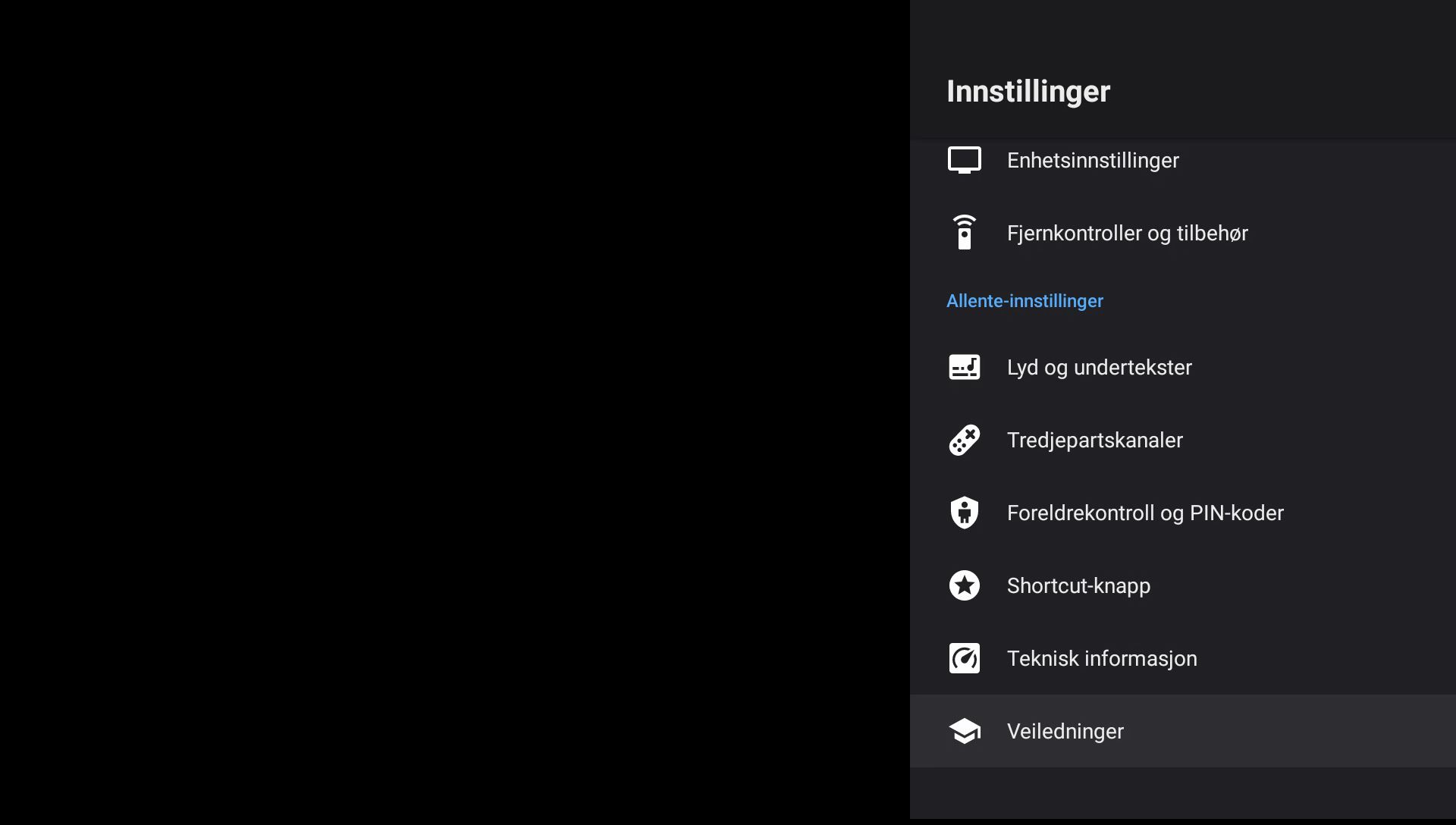 Innstillinger